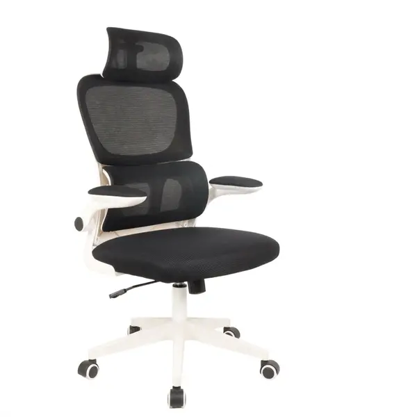 CADEIRA OFFICE MAXPRINT ARANTES PRETO BRANCO